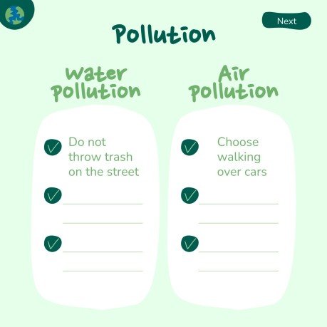 세계 환경의 날 프레젠테이션 템플릿