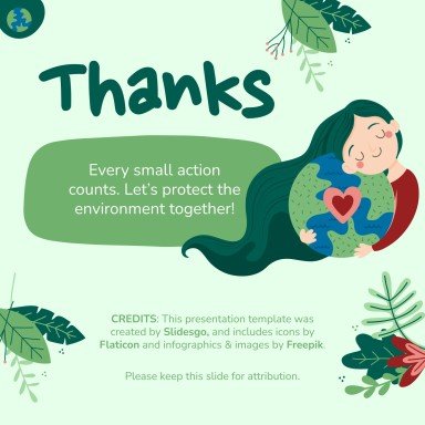 세계 환경의 날 프레젠테이션 템플릿