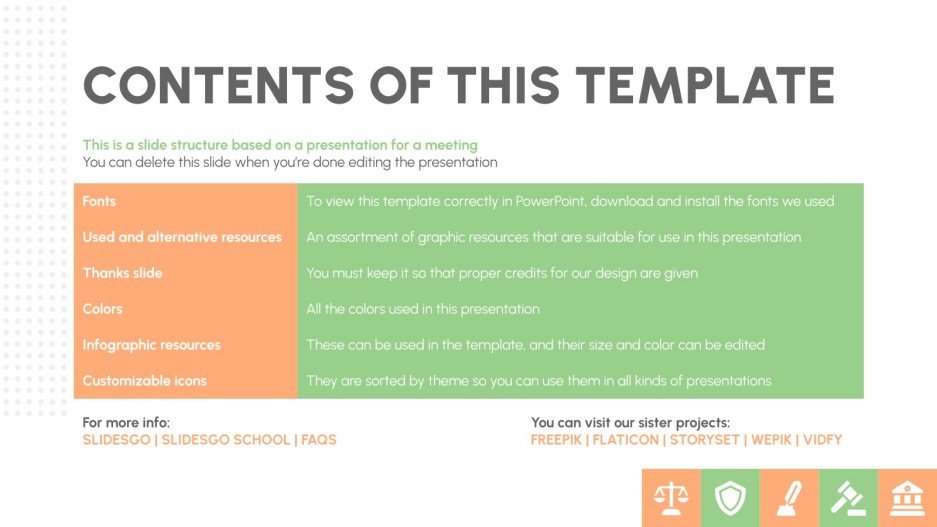 Legal Planning Meeting Google Slides & PowerPoint
