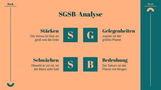 Kreatives & modernes Duotone Pitch Deck Präsentationsvorlage