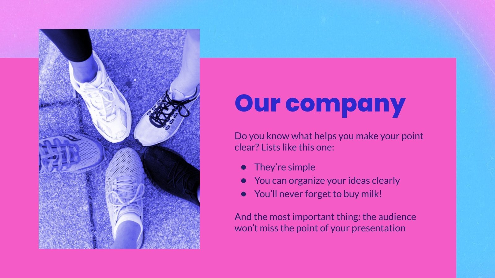 Athletic Shoe Store Business Plan Google Slides & PowerPoint