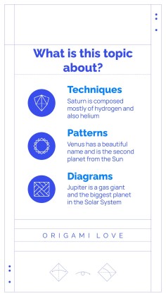 Plantilla de presentación Taller: nos encanta el origami
