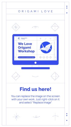 Plantilla de presentación Taller: nos encanta el origami