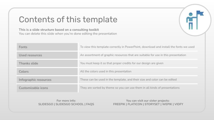 Efficiency Consulting Toolkit presentation template 