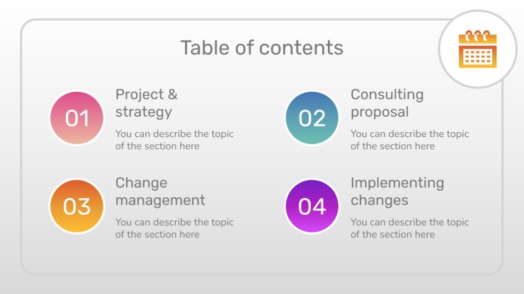 Efficiency Consulting Toolkit presentation template 