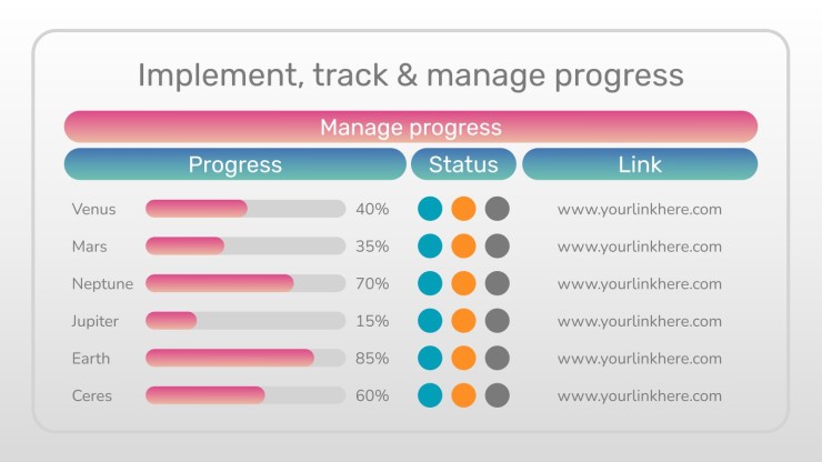 Efficiency Consulting Toolkit presentation template 