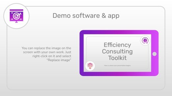 Efficiency Consulting Toolkit presentation template 