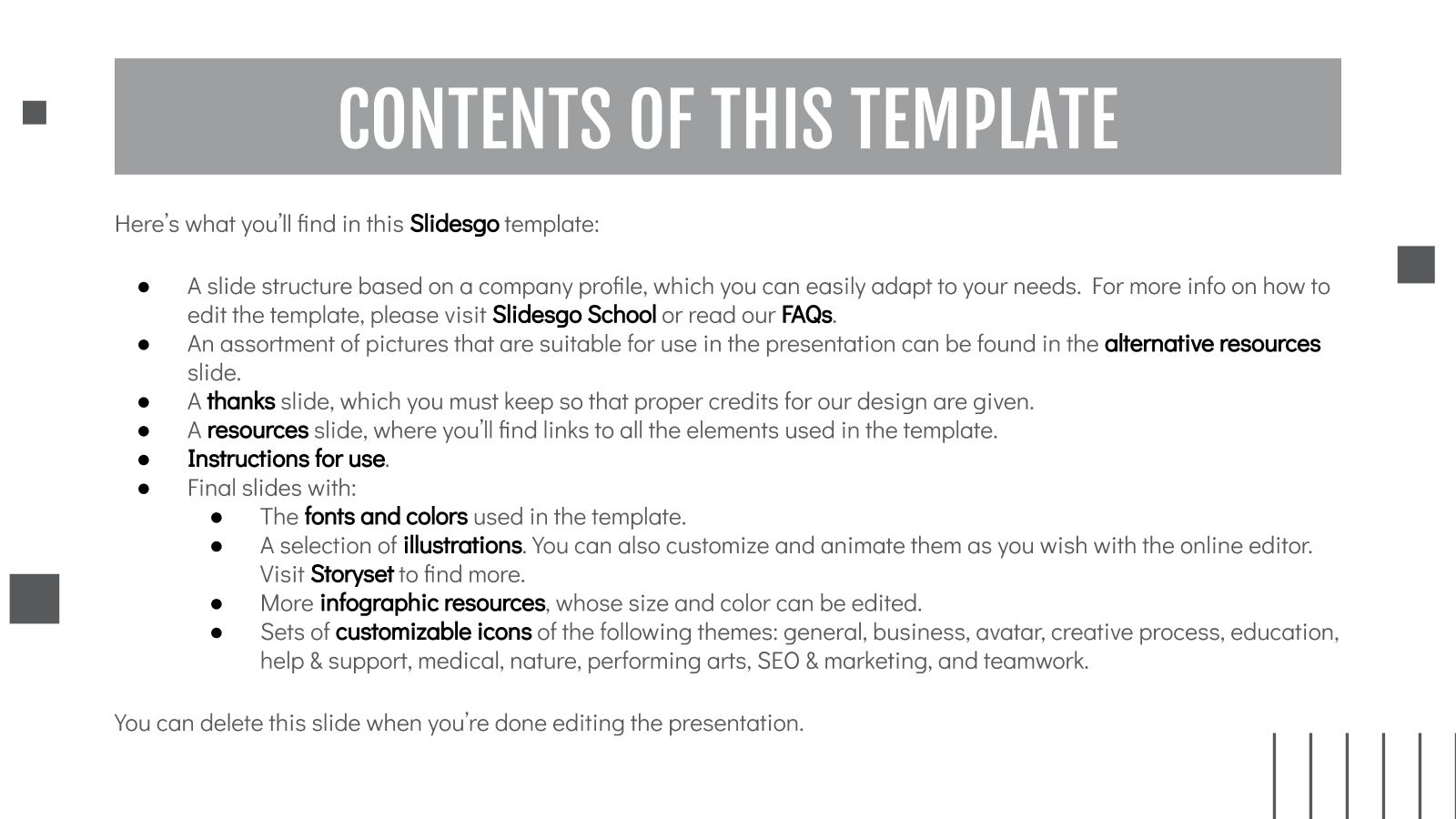 Big City Design Build Company Profile Google Slides PPT