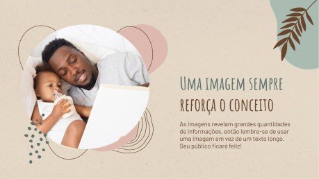 Happy Brazilian Father's Day! presentation template 