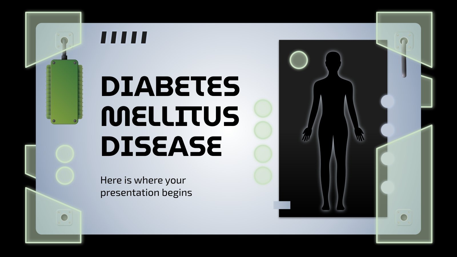 Diabetes Mellitus Krankheit | Google Slides und PowerPoint