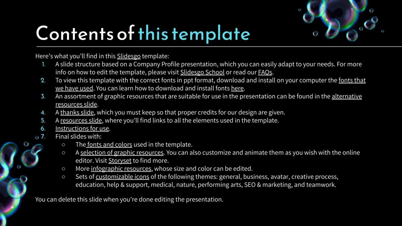 Cleaning Company Profile Google Slides and PowerPoint