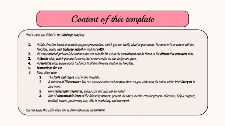 World Book Day Fest presentation template