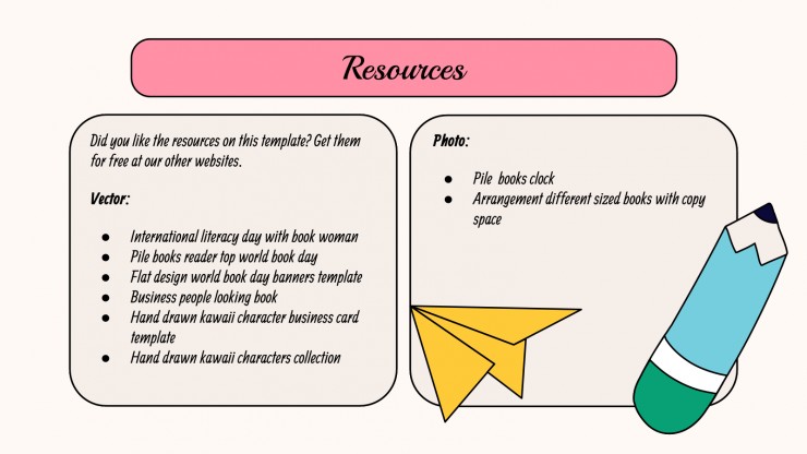 World Book Day Fest presentation template