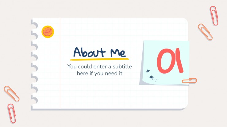 My New Year's Resolution presentation template