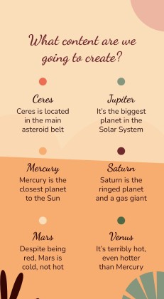 Plantilla de presentación Stickers de Arizona para redes sociales