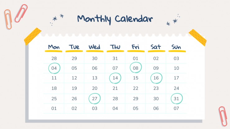 My New Year's Resolution presentation template