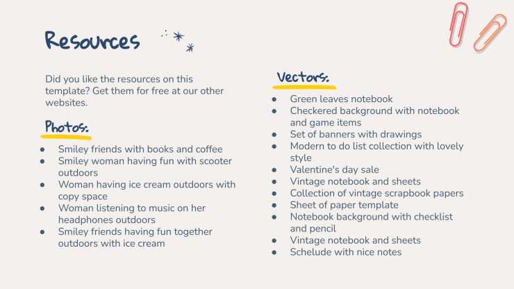 My New Year's Resolution presentation template