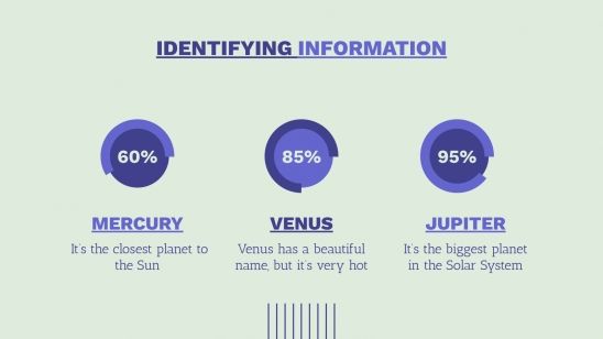 Soft Marketing Report presentation template 