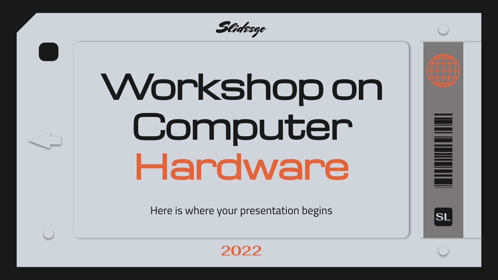 Workshop on Computer Hardware presentation template 