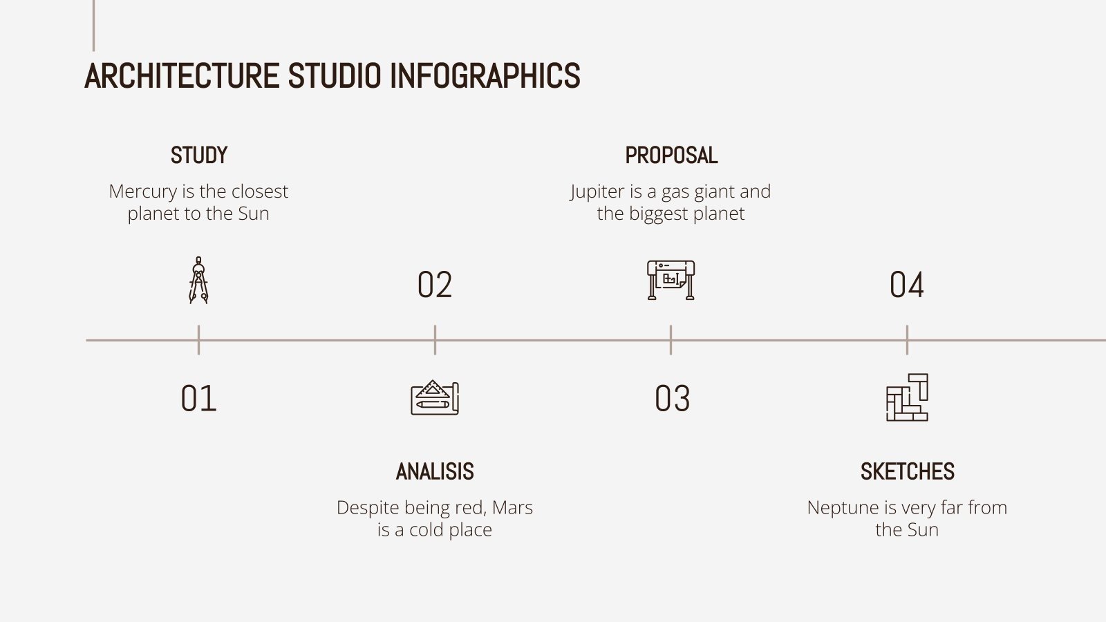 Architecture Studio Infographics | Google Slides & PowerPoint