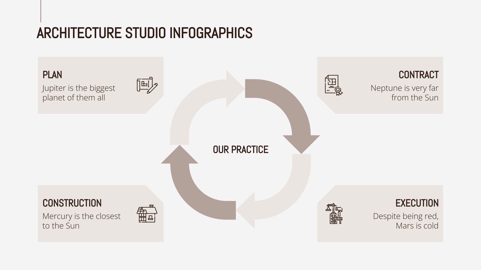 Architecture Studio Infographics | Google Slides & PowerPoint