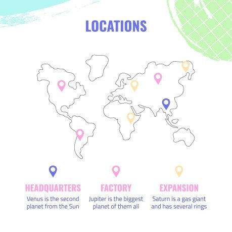 K-Pop 레코드 레이블 프로필 프레젠테이션 템플릿