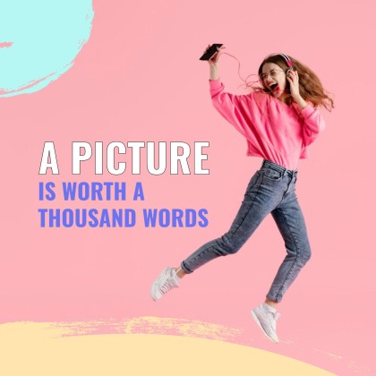 K-Pop 레코드 레이블 프로필 프레젠테이션 템플릿