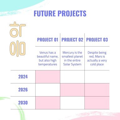 K-Pop 레코드 레이블 프로필 프레젠테이션 템플릿