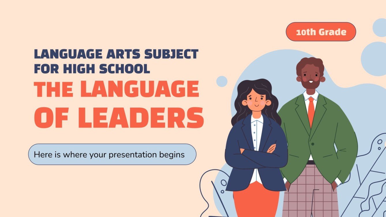 Lengua y Literatura para secundaria: Lenguaje de los líderes