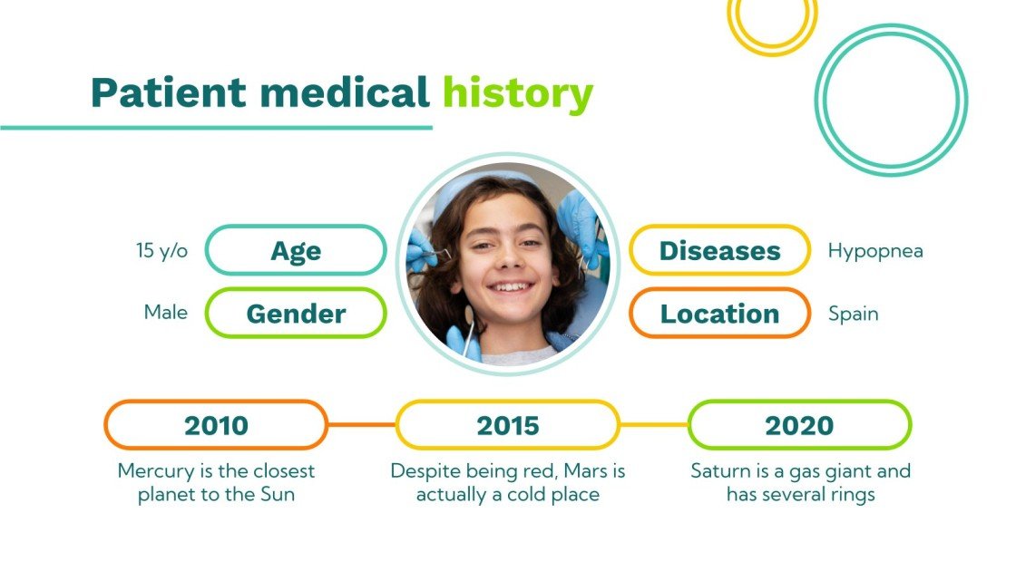 Bruxism Clinical Case Google Slides & PowerPoint template