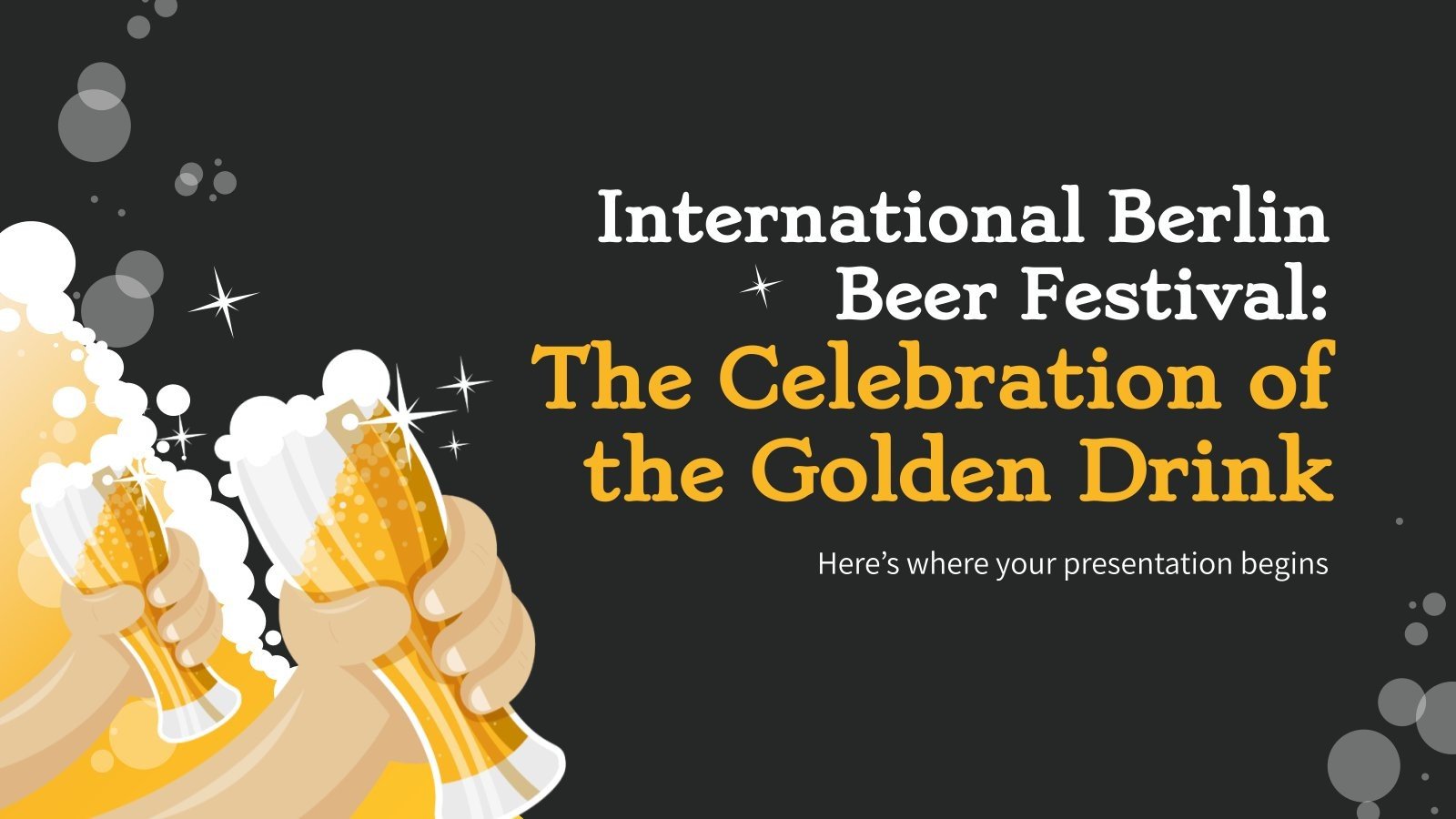 International Berlin Beer Festival The Golden Drink