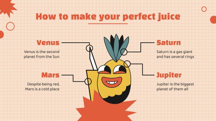 Iss Obst! Instagram Posts Präsentationsvorlage