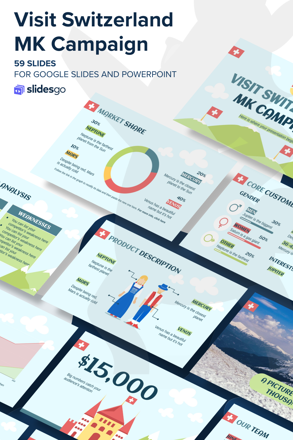 Visit Switzerland MK Campaign | Google Slides & PowerPoint