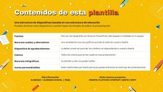 Plantilla de presentación ¡Feliz vuelta al cole en España!