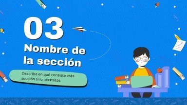 Happy Back to School in Spain! presentation template 