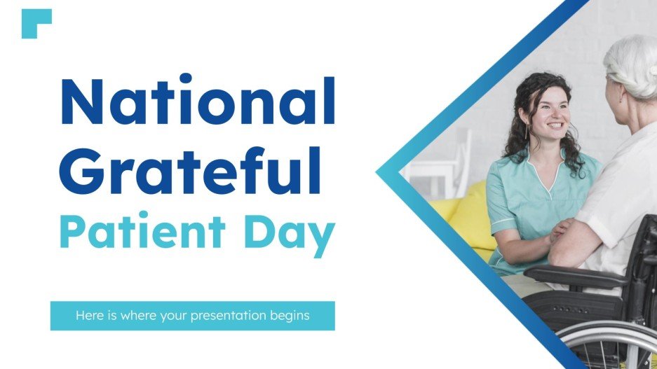 National Grateful Patient Day Google Slides & PowerPoint