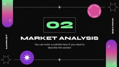 Acid & Brutalist Instagram Posts für Soziale Medien Präsentationsvorlage