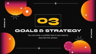 Acid & Brutalist Instagram Posts für Soziale Medien Präsentationsvorlage