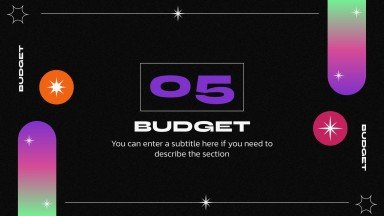 Acid & Brutalist Instagram Posts für Soziale Medien Präsentationsvorlage