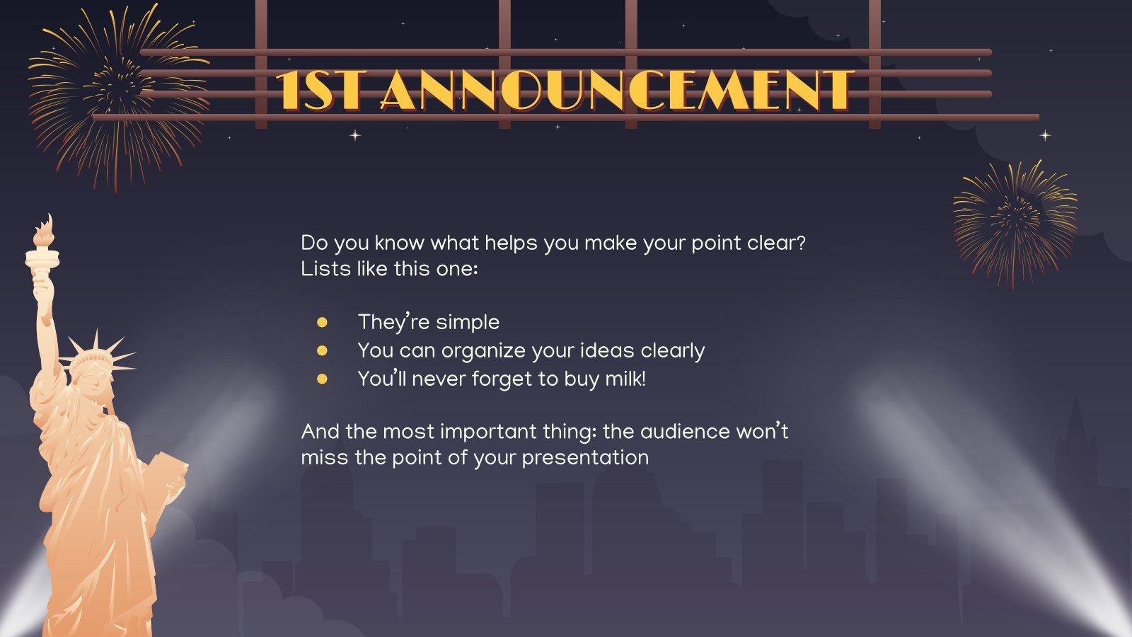 Las Vegas Style Newsletter | Google Slides &amp; PowerPoint