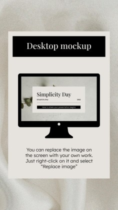 단순함의 날 프레젠테이션 템플릿
