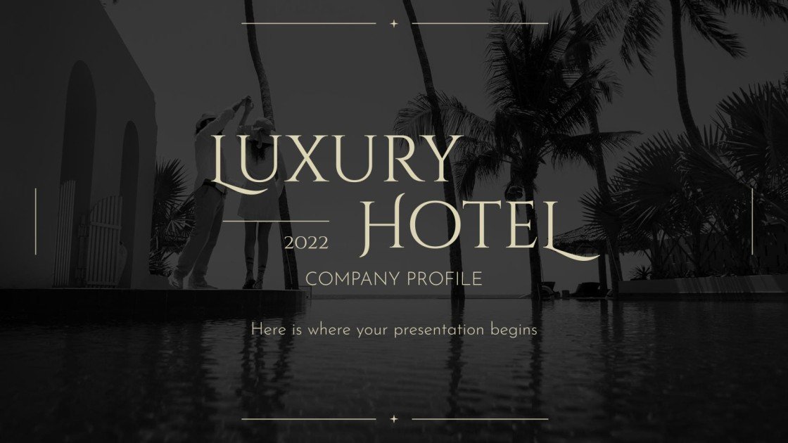 Free Google Slides and PPT Templates with luxury theme