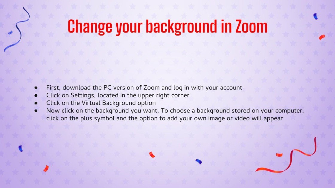 American Flag Backgrounds for Video Calls Google Slides