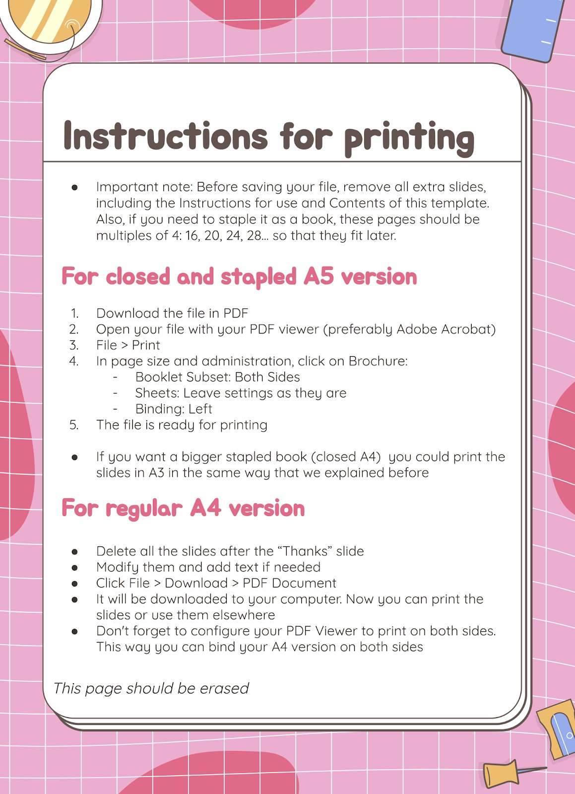 Reading Lists and Bookmarks for Printing | Google Slides & PPT