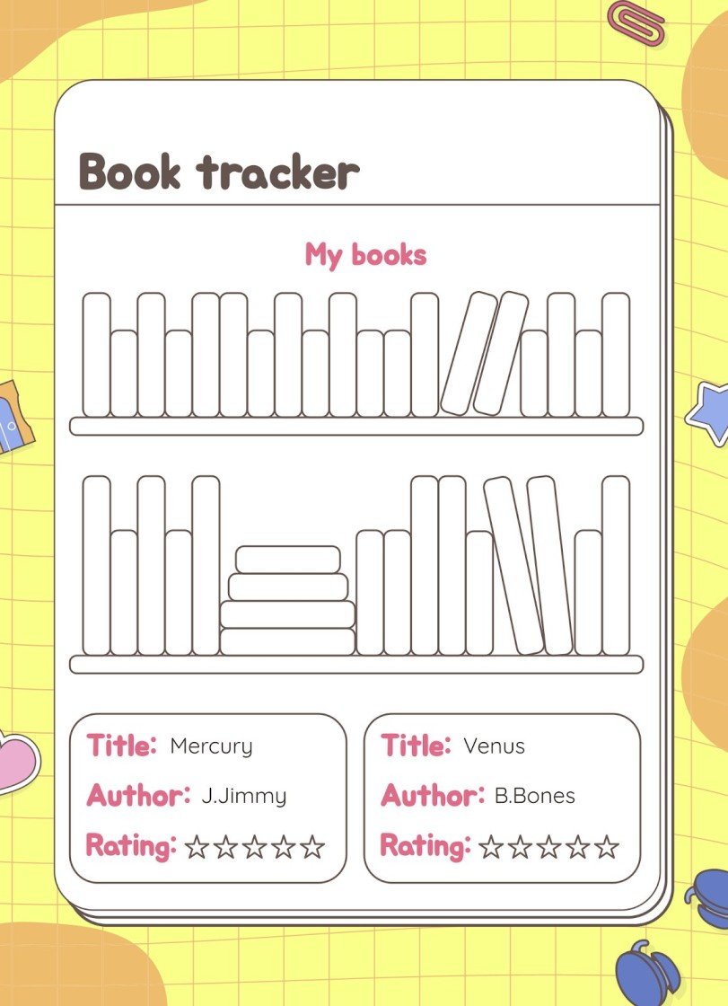 Reading Lists and Bookmarks for Printing Google Slides & PPT