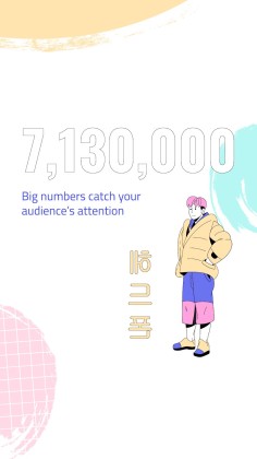 Modelo de apresentação Perfil da gravadora de K-pop