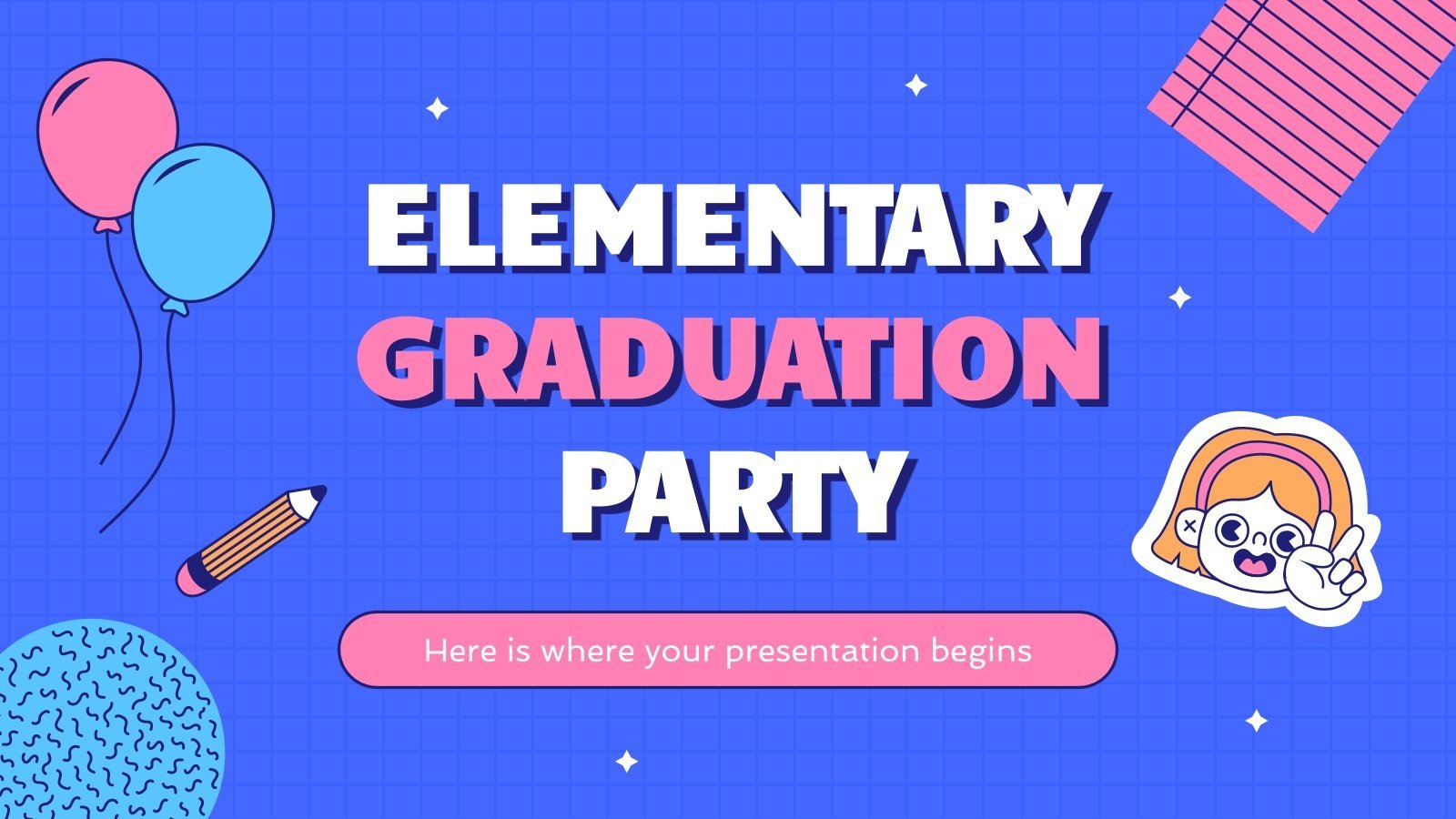 Elementary Graduation Party | Google Slides and PowerPoint