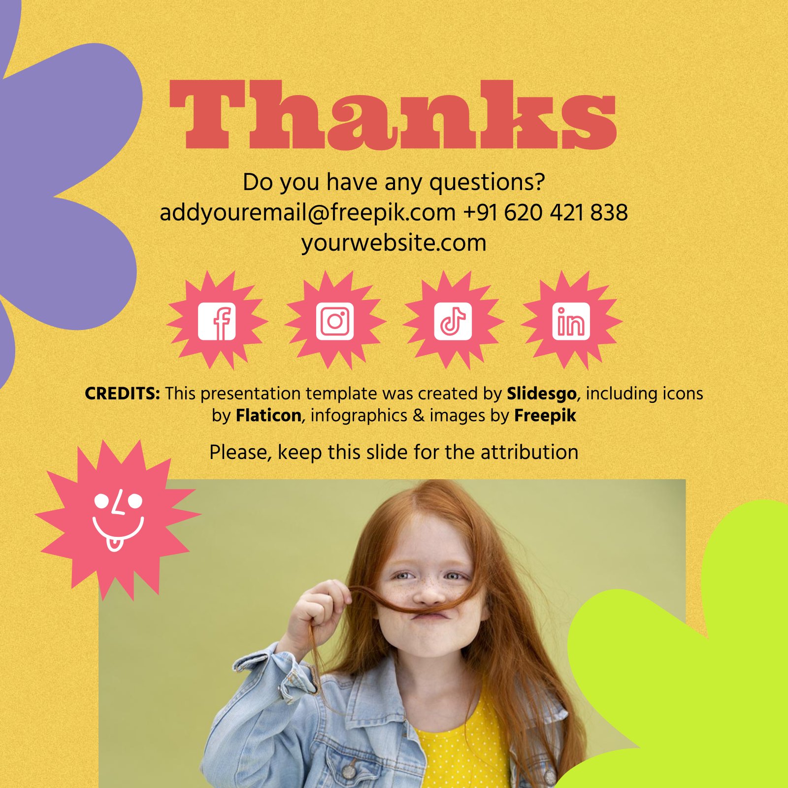 Social Media Redhead Appreciation Day IG Posts Google Slides