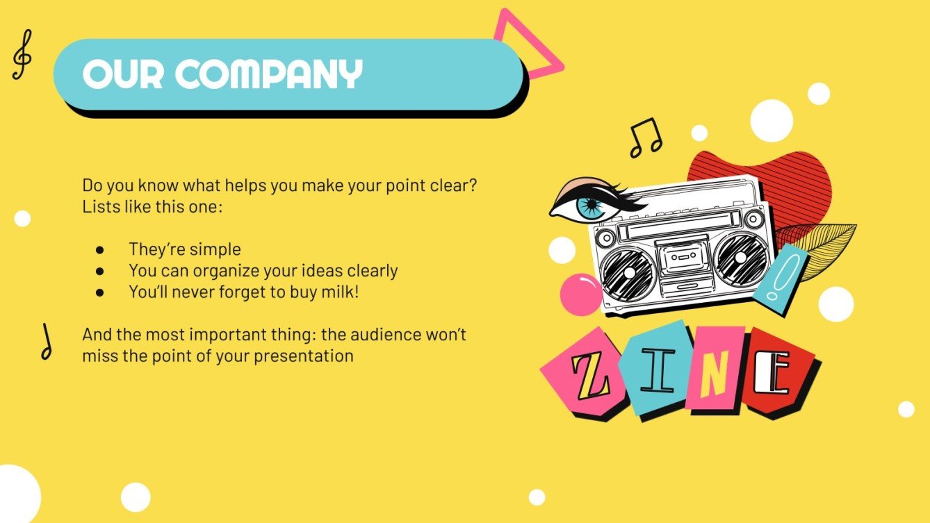 Zine Publication Business Plan Google Slides & PowerPoint