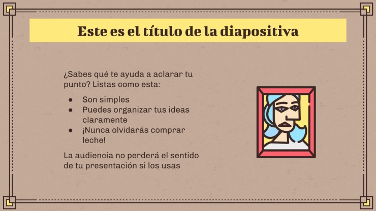 Lección de Historia del Arte del Profesor Robles presentation template